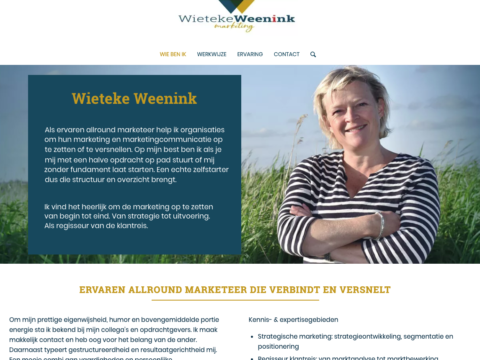 website Wieteke Weenink